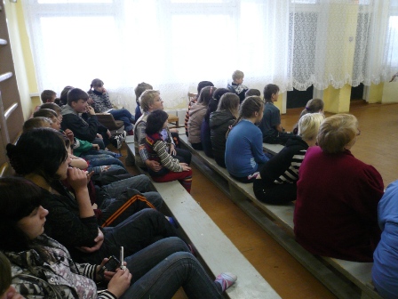 В Детском доме пос. Вешкелицы
