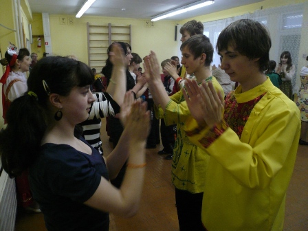 В Детском доме пос. Вешкелицы