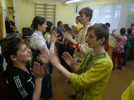 В Детском доме пос. Вешкелицы