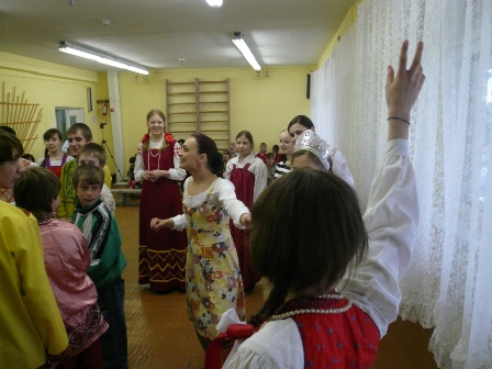 В Детском доме пос. Вешкелицы