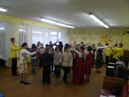В Детском доме пос. Вешкелицы