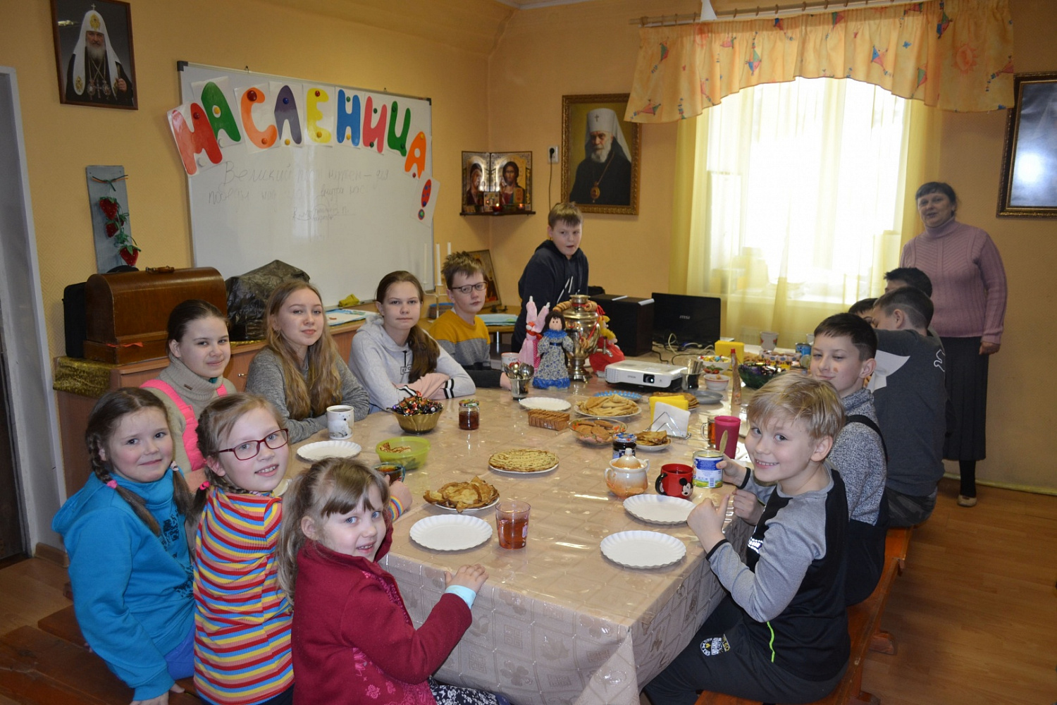 Масленица в Воскресной школе